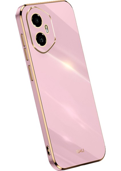 Xınlı For Honor 300 Kılıf Tpu Telefon Kılıfı Elektrokaplama Çerçeveli-Mor (Yurt Dışından)