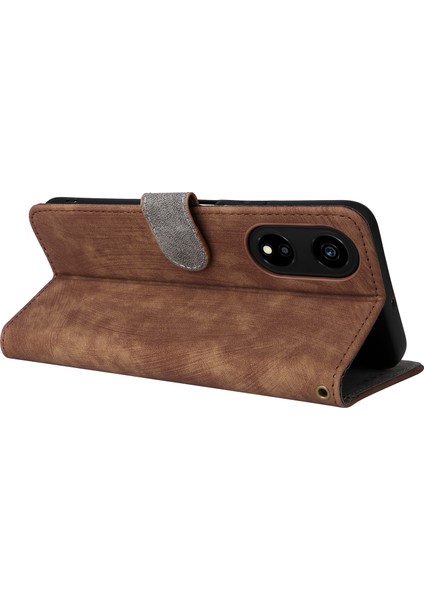 Honor X5 Plus/play 40C 5g Kılıf Kitap Stili Rfıd Engelleme Cüzdan Telefon Kılıfı Kayışlı-Kahverengi (Yurt Dışından) fırsatları