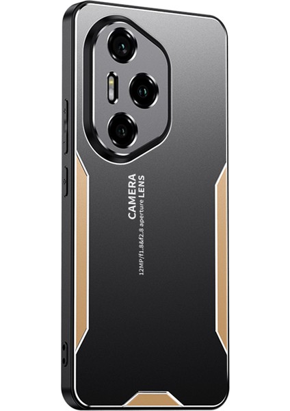 Honor 300 Pro Telefon Kılıfı Alüminyum Alaşımlı Tpu Pc Arka Kapak-Altın (Yurt Dışından)