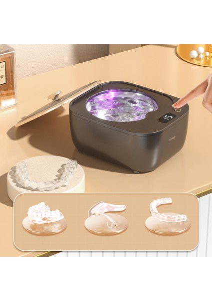 Mio UV2C Ultrasonic Protez, Dişlik ve Takma Diş Temizlik Cihazı - Siyah fiyatları