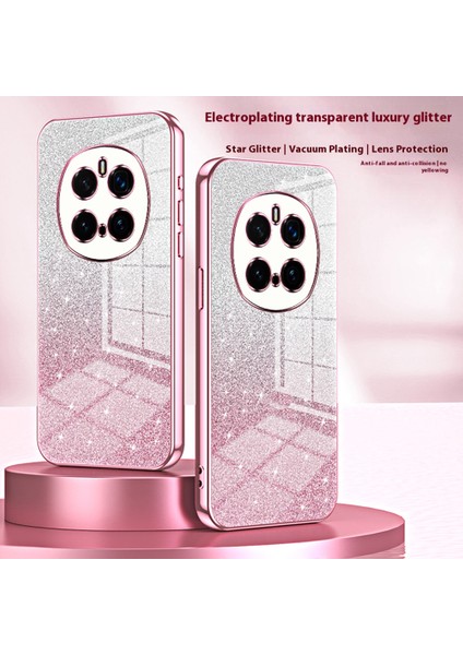 Honor Magic7 Pro 5g Kılıf Galvanik Degrade Parıltılı Tpu Telefon Kılıfı-Gümüş (Yurt Dışından) fiyatları