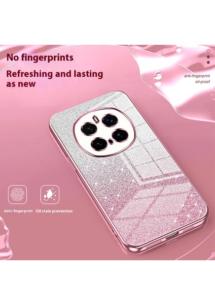 Honor Magic7 Pro 5g Kılıf Galvanik Degrade Parıltılı Tpu Telefon Kılıfı-Gümüş (Yurt Dışından) indirimleri