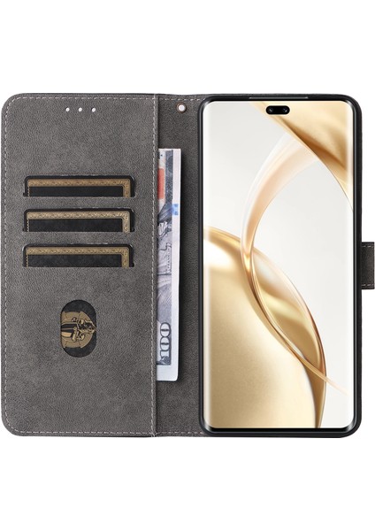Honor 200 Pro 5g Kılıf Deri Rfıd Engelleme Kart Yuvası Folio Telefon Kılıfı-Siyah (Yurt Dışından) modelleri