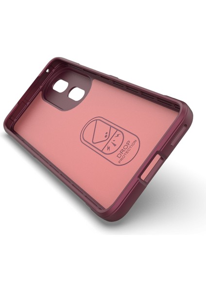 Honor 90 Için Esnek Tpu Telefon Kılıfı, Düşmeye Lı Telefon Kabuğu Koruyucu Kılıf-Şarap Kırmızısı (Yurt Dışından) indirimleri