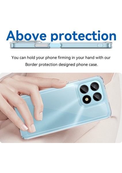 Honor X8A 4g Için Telefon Kılıfı, Akrilik + Tpu Cep Telefonu Kabuğu Koruyucu Kapak - Şeffaf (Yurt Dışından) fırsatları