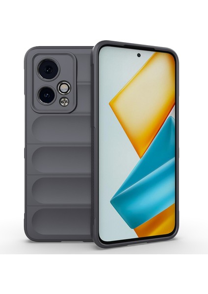 Honor 90 Gt 5g Cep Telefonu Kılıfı Çizilmeye Dayanıklı Yumuşak Tpu Telefon Arka Kapağı-Koyu Gri (Yurt Dışından)