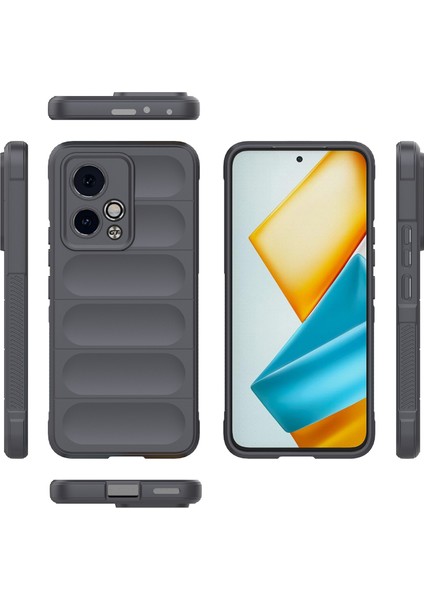 Honor 90 Gt 5g Cep Telefonu Kılıfı Çizilmeye Dayanıklı Yumuşak Tpu Telefon Arka Kapağı-Koyu Gri (Yurt Dışından) fırsatları