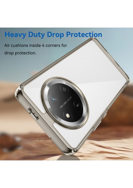 Honor X9C 5g/magic7 Lite 5G/X60 Pro 5g Kılıf Tpu+Akrilik Koruyucu Şeffaf Telefon Kılıfı-Şeffaf Gri (Yurt Dışından) modelleri