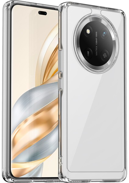 Honor X9C 5g/magic7 Lite 5G/X60 Pro 5g Kılıf Tpu+Akrilik Koruyucu Şeffaf Telefon Kılıfı-Şeffaf (Yurt Dışından)