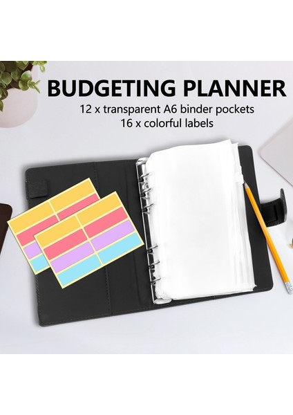 A6 Klasör, Bütçe Klasörü ve Nakit Zarfı, Nakit Zarf Cüzdanı, Bütçe Planlaması, Zarf Klasörü, Bütçe Zarfı ile (Yurt Dışından) modelleri