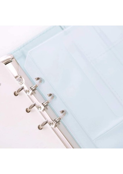 12 Adet A5 Klasör Cepleri 6 Halkalı Defter Klasörleri Için Fermuarlı Klasörler Gevşek Yapraklı Ek Çantalar Su Geçirmez Kese (Yurt Dışından) modelleri