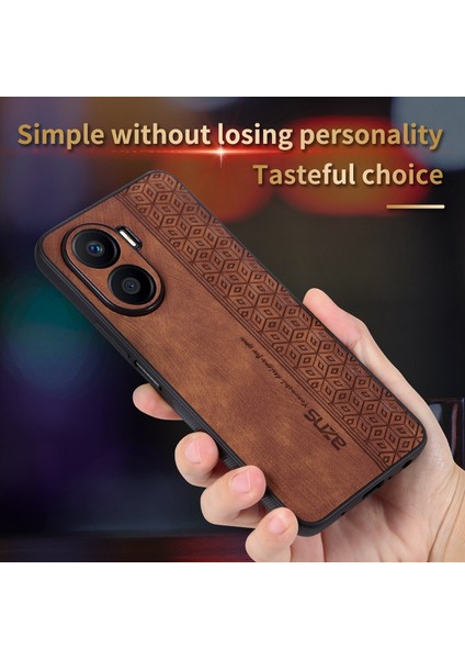 Azns Honor Play 40 Plus 5g Baskılı Desen Darbeye Dayanıklı Telefon Kılıfı Düşmeye Karşı Dayanıklı Pu Deri Kaplamalı Tpu Kılıf-Siyah (Yurt Dışından) fiyatları