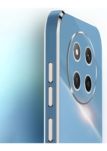 Xınlı For Honor X60 Pro 5g Kılıf Tpu Telefon Kılıfı Galvanik Çerçeveli-Mavi (Yurt Dışından) fırsatları