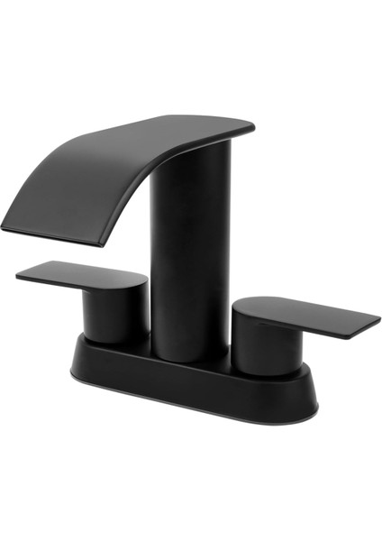 Şelale Banyo Musluğu, Banyo Lavabo Musluğu, 2 Veya 3 Delikli Paslanmaz Çelik Kurşunsuz 2 Kulplu Lavabo Musluğu (Yurt Dışından)