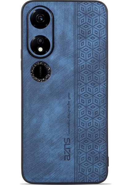 Azns For Honor Play 40 Çizilmez Pu Deri+Tpu Telefon Kılıfı Baskılı Desenli Kabuk Kapağı-Mavi (Yurt Dışından) modelleri