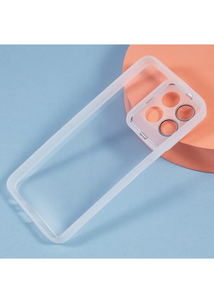Honor X5B/X5B Plus Kılıf Elektrokaplama Kamera Çerçevesi Tpu Telefon Kılıfı-Şeffaf Beyaz (Yurt Dışından) fiyatları