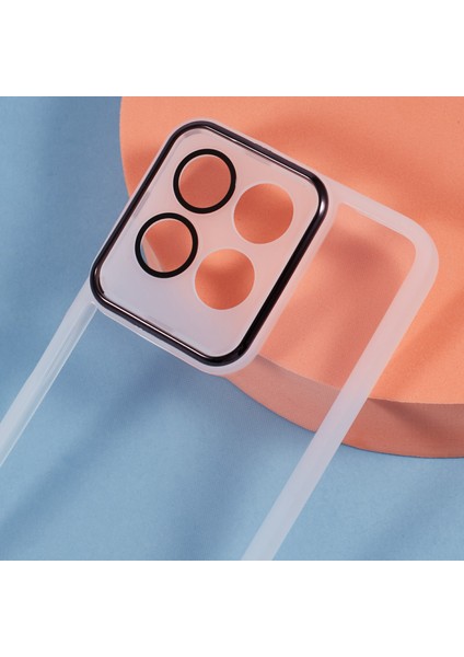 Honor X5B/X5B Plus Kılıf Elektrokaplama Kamera Çerçevesi Tpu Telefon Kılıfı-Şeffaf Beyaz (Yurt Dışından) fırsatları