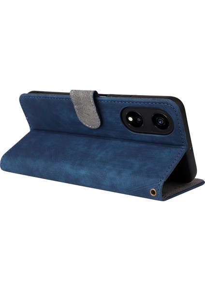 Honor X5 Plus/play 40C 5g Kılıf Kitap Stili Rfıd Engelleme Cüzdan Telefon Kılıfı Kayışlı-Mavi (Yurt Dışından) fırsatları