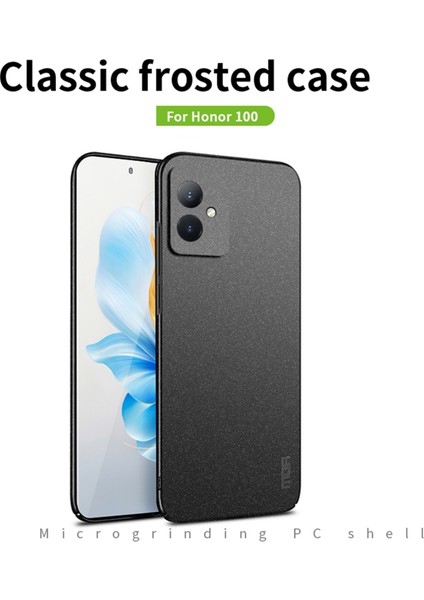 Honor 100 5g Mofı Shield Mat Serisi Telefon Kılıfı Pc Darbeye Dayanıklı Ince Kapak-Yeşil (Yurt Dışından) modelleri