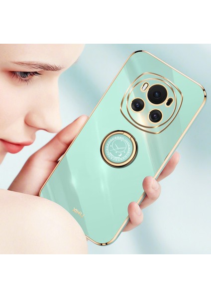 Xınlı For Honor Magic6 5g Tpu Kılıf Halka Kickstand Elektrokaplama Telefon Arka Koruyucu-Beyaz (Yurt Dışından) fiyatları