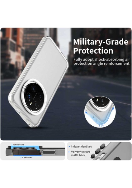 Honor Magic7 Pro 5g Kılıf Pc+Tpu+Pet Mat Düşmeye Karşı Dayanıklı Telefon Arka Kapağı-Beyaz (Yurt Dışından) fiyatları
