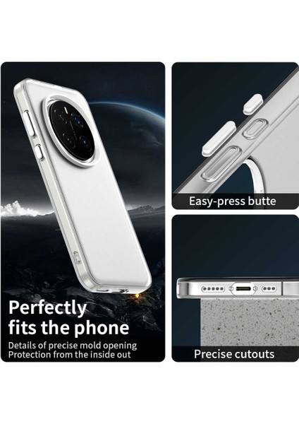 Honor Magic7 Pro 5g Kılıf Pc+Tpu+Pet Mat Düşmeye Karşı Dayanıklı Telefon Arka Kapağı-Beyaz (Yurt Dışından) modelleri