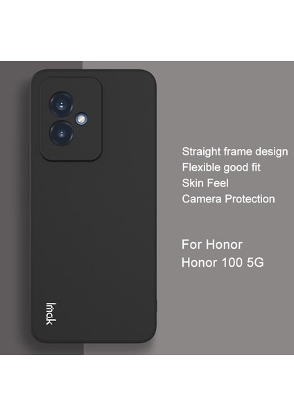 Imak Uc-4 Serisi Honor 100 5g Tpu Kılıf Çizilmez Cep Telefonu Kılıfı-Siyah (Yurt Dışından) fiyatları