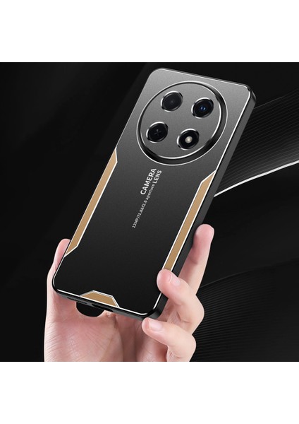 Honor X60 Pro 5g Telefon Kılıfı Alüminyum Alaşımlı Tpu Pc Arka Kapak-Altın (Yurt Dışından) modelleri