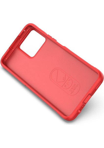 Honor X8 4G/X30I Sağlam Arka Kapak Düşmeye Esnek Tpu Telefon Kılıfı-Kırmızı (Yurt Dışından) fiyatları