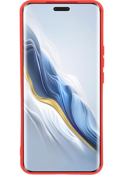 Honor Magic6 Pro 5g Kılıf Esnek Tpu Fiber Astarlı Telefon Kılıfı (Hassas Lens Kesiği)-Kırmızı (Yurt Dışından) fiyatları