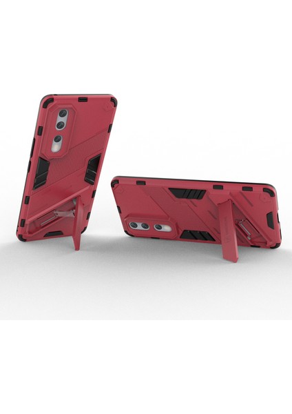 Honor 80 Pro 5g Için Düşmeye Dayanıklı Korumalı Kickstand Telefon Kılıfı, Sert Pc Yumuşak Tpu Hibrit Kılıf-Gül (Yurt Dışından) fiyatları