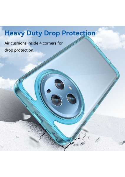 Honor Magic5 Pro Tpu+Akrilik Çizilmez Telefon Kılıfı Düşmeye Dayanıklı Arka Kapak-Şeffaf Mavi (Yurt Dışından) modelleri