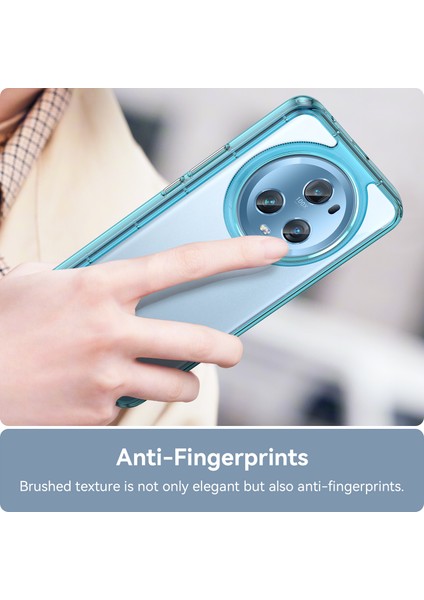 Honor Magic5 Pro Tpu+Akrilik Çizilmez Telefon Kılıfı Düşmeye Dayanıklı Arka Kapak-Şeffaf Mavi (Yurt Dışından) indirimleri