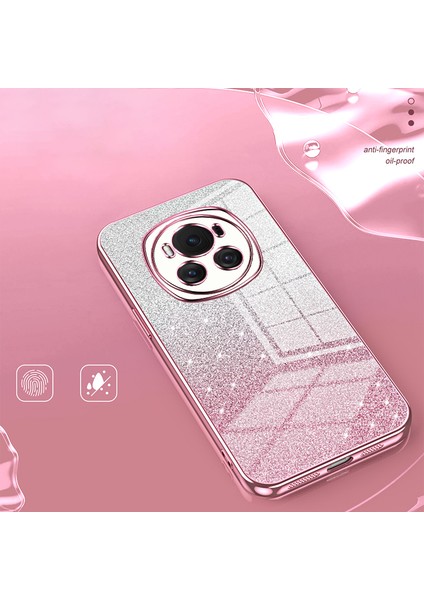 For Honor Magic6 5g Gradient Glitter Cep Telefonu Kılıfları Elektrokaplama Tpu Kabuk-Pembe (Yurt Dışından) indirimleri