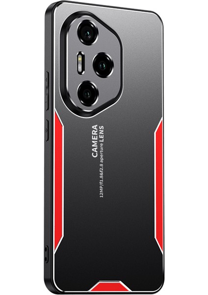 Honor 300 Pro Telefon Kılıfı Alüminyum Alaşımlı Tpu Pc Arka Kapak-Kırmızı (Yurt Dışından)