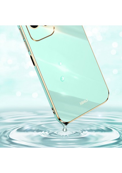 Xınlı For Honor 200 Lite Darbeye Dayanıklı Kılıf Galvanik Kenar Tpu Telefon Kılıfı-Camgöbeği (Yurt Dışından) modelleri