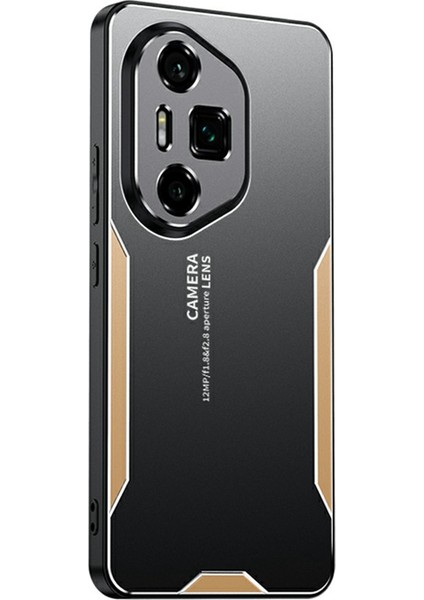 Honor 300 Ultra Telefon Kılıfı Alüminyum Alaşımlı Tpu Pc Arka Kapak-Altın (Yurt Dışından)