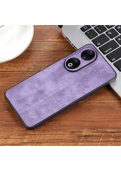 Azns For Honor 90 Pu Deri+Tpu Telefon Kılıfı Çizilmez Baskılı Desen Kabuk Kapağı-Mor (Yurt Dışından) indirimleri