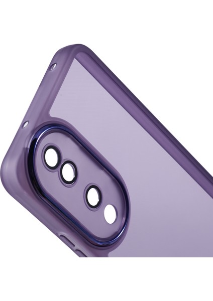 Dksm Serisi Honor X7B 4g/play 50 Plus 5g Kılıf Elektrokaplama Kamera Çerçevesi Tpu Telefon Kılıfı-Şeffaf Mor (Yurt Dışından) indirimleri