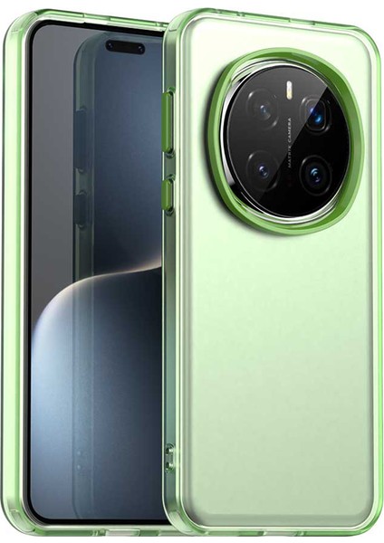 Honor Magic7 Pro 5g Kılıf Pc+Tpu+Pet Mat Düşmeye Karşı Dayanıklı Telefon Arka Kapağı-Yeşil (Yurt Dışından)