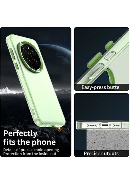 Honor Magic7 Pro 5g Kılıf Pc+Tpu+Pet Mat Düşmeye Karşı Dayanıklı Telefon Arka Kapağı-Yeşil (Yurt Dışından) modelleri