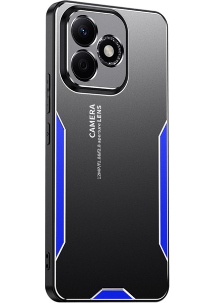 Honor X60I 5g Telefon Kılıfı Alüminyum Alaşımlı Tpu Pc Arka Kapak-Mavi (Yurt Dışından)