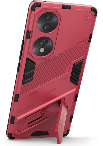 Honor 70 5g Tpu+Pc Şok Emici Kılıf Kickstand Telefon Kılıfı Koruyucu-Gül (Yurt Dışından) fırsatları