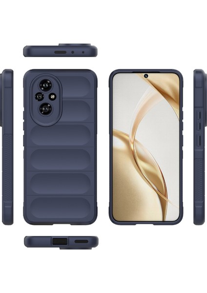 Honor 200 5g Kılıf Yumuşak Tpu Düşmeye Dayanıklı Koruyucu Telefon Kılıfı-Koyu Mavi (Yurt Dışından) indirimleri