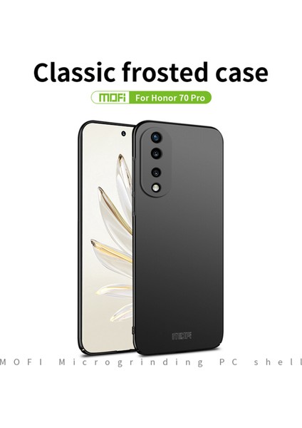 Mofı Jk Pc ​​serisi-1 Shield Honor 70 Pro 5g Çizilmeye Dayanıklı Mat Sert Pc Arka Kılıf Iyi Korunan Telefon Kabuğu Kayışlı-Mavi (Yurt Dışından) fiyatları