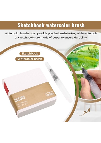 2 Parça Pocketartist Suluboya Seyahat Seti Boya Paleti Seyahat Kiti Ceviz Suluboya Paleti Seyahat Suluboya Paleti (Yurt Dışından) modelleri