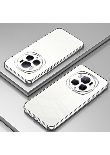 Honor Magic6 Pro 5g Elektrokaplama Tpu Kapak Düşme Korumalı Cep Telefonu Kılıfı-Gümüş (Yurt Dışından) indirimleri