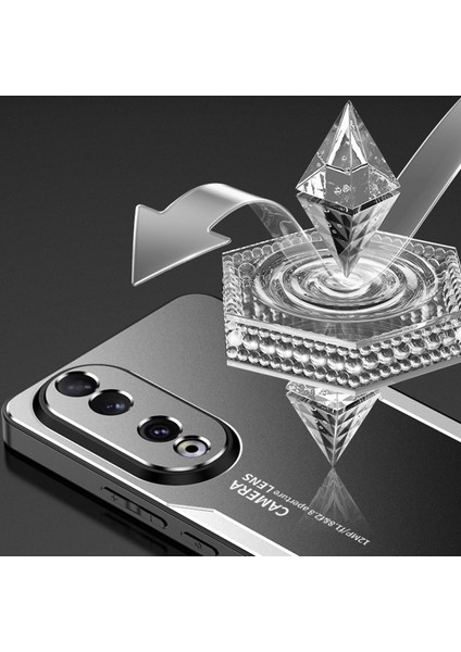 Honor 90 Pro Arka Kılıf Alüminyum Alaşımlı+Tpu+Pc Şok Emici Cep Telefonu Kılıfı-Mavi (Yurt Dışından) modelleri