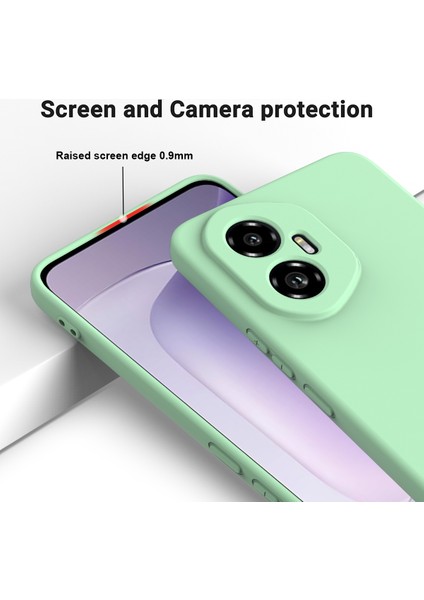 Honor 300 Sıvı Silikon Kılıf Telefon Arka Kapağı El Kayışı Ile-Yeşil (Yurt Dışından) fırsatları