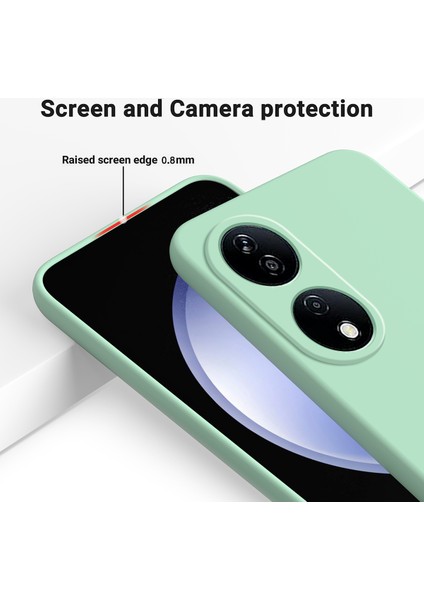 Honor Play 50 Plus 5G/X7B 4g/90 Akıllı Sıvı Silikon Kılıf Kayışlı Çizilmez Kapak-Yeşil (Yurt Dışından) indirimleri